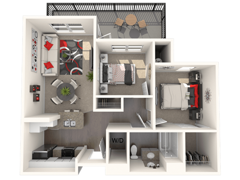 Morris Floor Plan at 55+ FountainGlen Temecula, Temecula, California